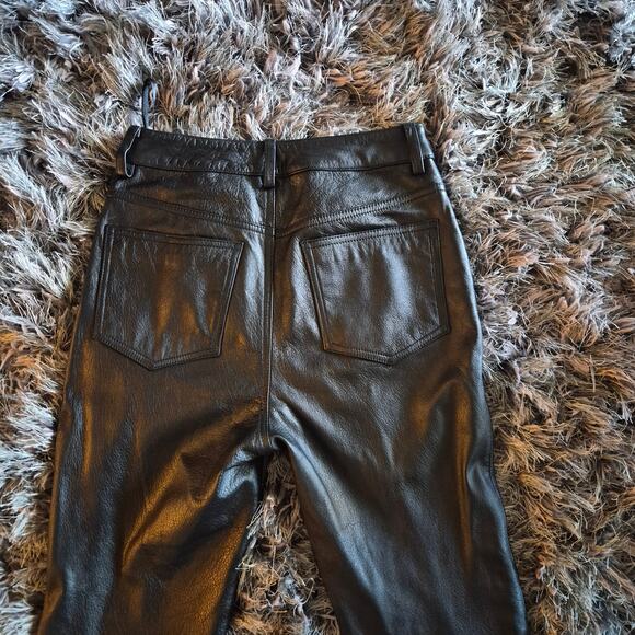 Vintage Wilsons 100% Leather Straight Leg Pants - Picture 8 of 10